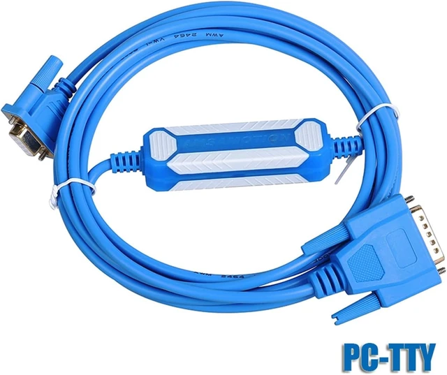Alt view image 3 of 6 - Programming Cable PC-TTY Communication Download 6ES5 734-1BD20 Cable For S5 Series PC TTY RS232