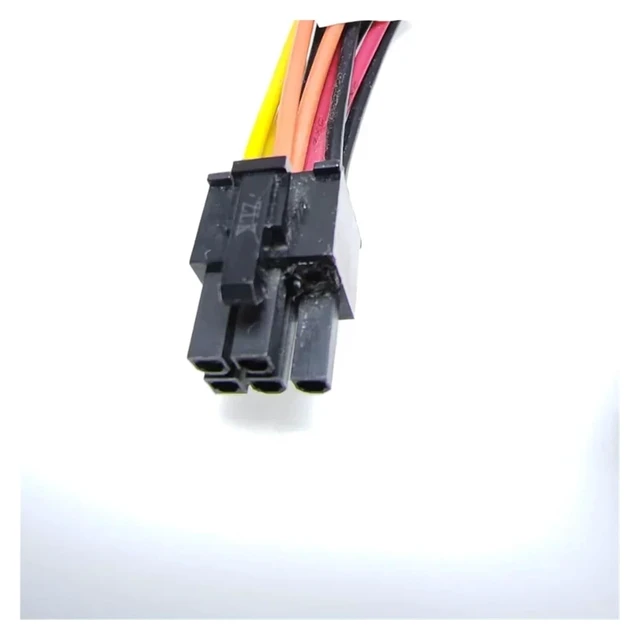 Alt view image 2 of 3 - 5Pin to 4-Port SATA Interface Power Cable for OptiPlex 9020 7020MT T1700 CD-ROM Optical Drive Hard Drive HDD SSD 50cm