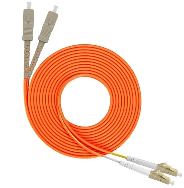 Main image of Fiber Optic Patch Cord SC-SC, LC-LC, FC-FC, ST-ST, 62.5/125um(100M,LC-SC)