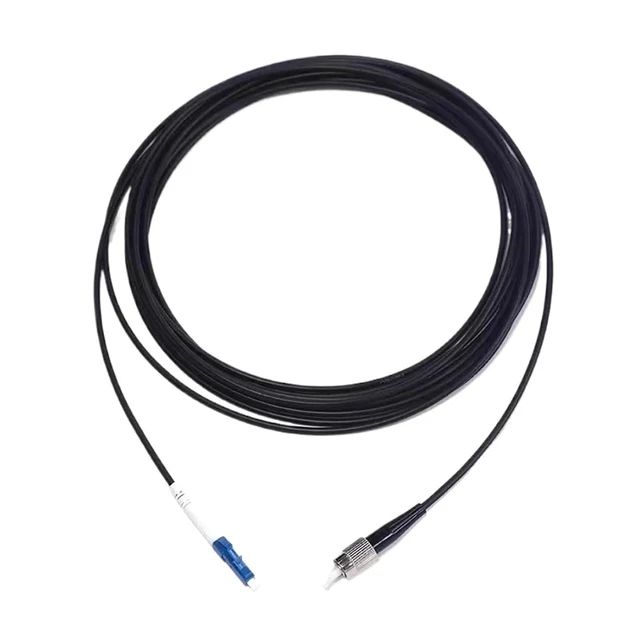 Alt view image 4 of 5 - 1-500M TPU Armored Optical patchcord Waterproof LC SC FC ST UPC SM Single core Indoor Outdoor Fiber Optic Jumper(15m 3pcs,LC/A-LC/A)