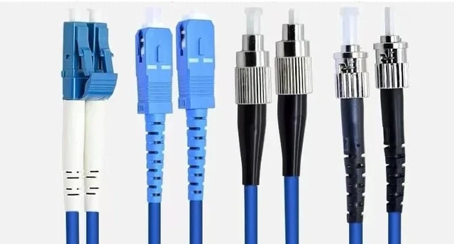Alt view image 3 of 6 - 1-500M Armored Optical patchcord 2 cores Waterproof DX LC SC FC ST UPC SM Blue Indoor Outdoor Fiber Optic Jumper(200m 1pc,FC-FC)