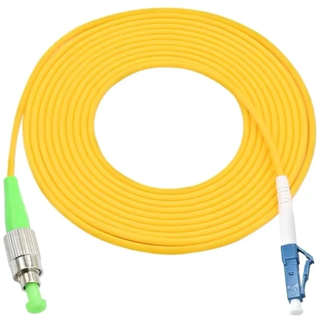 Alt view image 3 of 6 - Optical Fiber Jumper 1-100m LC-SC-ST-FC UPC A SM patchcord Simplex Square to Round Extension Cable FTTH Optic(70M,SC/A-SC/A)