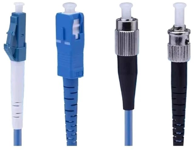 Alt view image 2 of 7 - 1-500M Armored Optical Patchcord Waterproof LC SC FC ST SM Single Core Blue Indoor Outdoor Fiber Optic Jumper(300m 1pc,LC-FC)