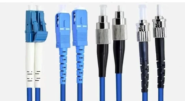Alt view image 3 of 6 - 1-500M Armored Optical patchcord 2 cores Waterproof DX LC SC FC ST UPC SM Blue Indoor Outdoor Fiber Optic Jumper(200m 1pc,LC/A-LC/A)