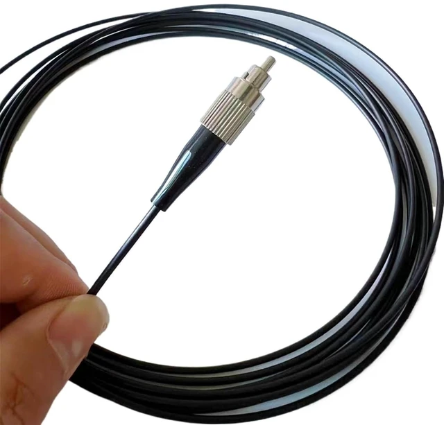 Main image of FC Plastic Optical Fiber Jumper 1.0mm Spectrometer Testing Medical Equipment Optical Signal 1000umPOF Optical Fiber(4m,FC Cable)