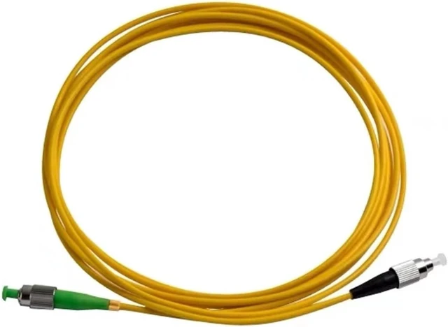 Alt view image 4 of 6 - 10pcs Optical Fiber Jumper LC-SC-ST-FC UPC SM patchcord 1M 5M 10M Simplex Square to Round Extension Cable FTTH Optic(25M 10pcs,FC/A-FC/A)