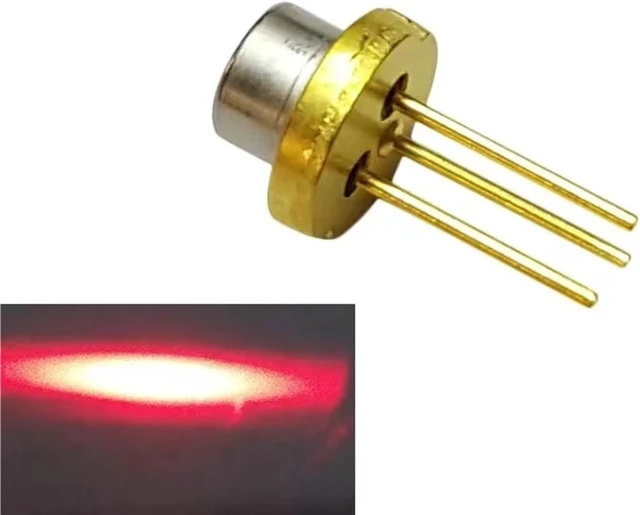 Alt view image 3 of 7 - 638NM 300MW Diode High Performance Tube Outer Diameter 3.8 mm Diode