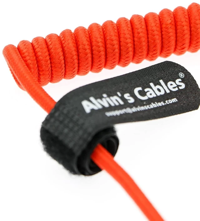Alt view image 6 of 7 - Alvin's Cables 8K 2.1 Micro-HDMI to Full HDMI Braided Coiled-Cable and Full HDMI Braided Coiled-Cable for Sony A7S3,A9,A74 and Canon-R5C,R5,R6