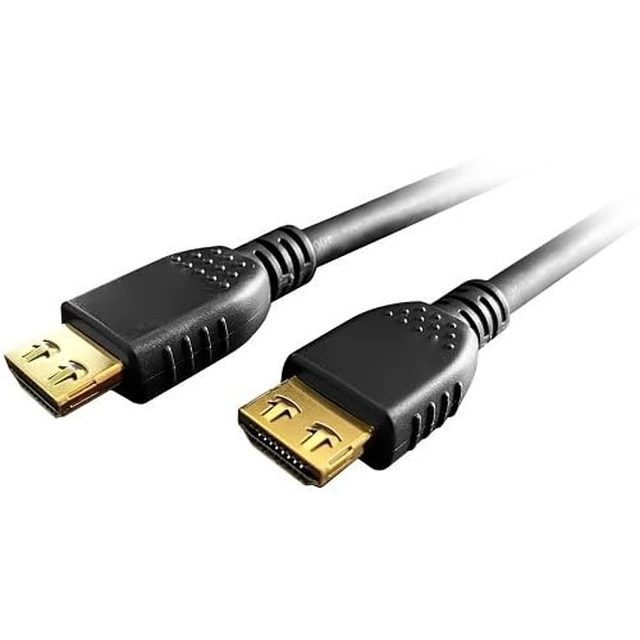 Alt view image 2 of 3 - NFHD18G-18INPROBLK Certified 4K 18G High Speed HDMI 1.5' Cable, Black