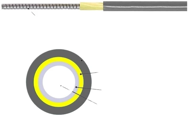 Alt view image 6 of 6 - 12 Cores LC Outdoor Patchcord 1m-40m Armored 20m Multimode 10m 12C SC FC ST OM1 OM2 Gray Waterproof Jumper Optical 12 Fiber 50um(30m 1pc OM2,ST-FC)