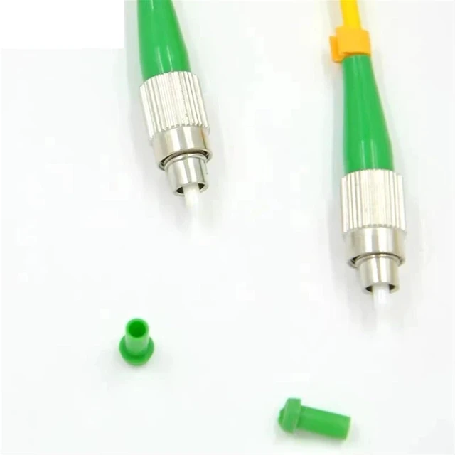 Alt view image 6 of 6 - 10pcs Optical Fiber Jumper LC-SC-ST-FC UPC SM patchcord 1M 5M 10M Simplex Square to Round Extension Cable FTTH Optic(50m 1pc,SCA-LC)