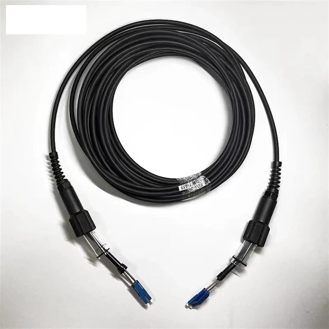 Alt view image 5 of 5 - 30m 2/4 cores Outdoor patchcord 7mm 2C 4C OM1 OM2 CPRI LC SC FC Waterproof FTTH Jumper Optical Fiber Armored Cable 2 core(LC-SC,4C OM1-01)