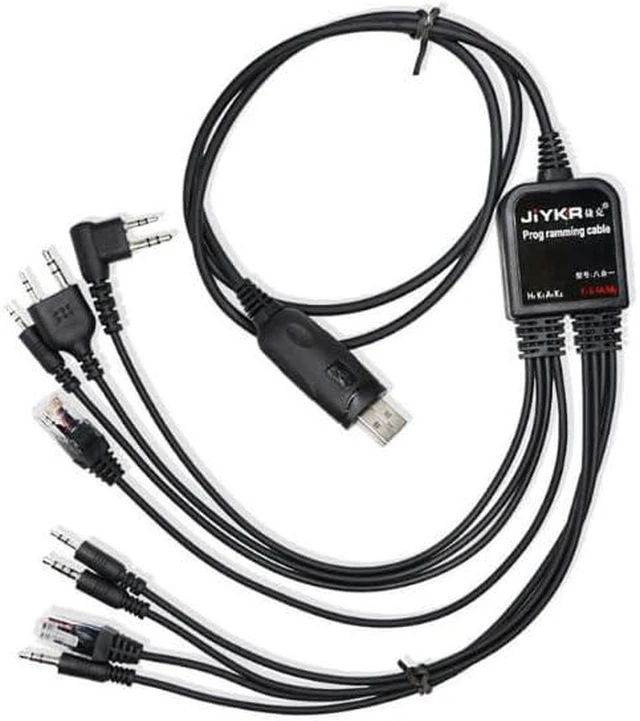 Alt view image 4 of 5 - Fit for BAOFENG TYT walkie talkie USB frequency writing line data cable 8 in 1