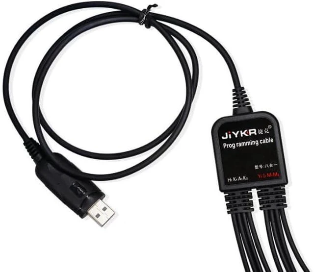 Alt view image 5 of 5 - Fit for BAOFENG TYT walkie talkie USB frequency writing line data cable 8 in 1
