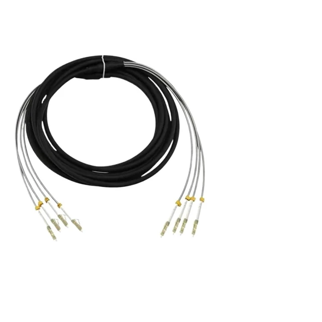 Main image of 5m 15m 2/4 cores Outdoor patchcord 7mm 2C 4C OM1 OM2 CPRI LC SC FC Waterproof FTTH Jumper Optical Fiber Armored Cable 2 core(ST-ST,2C OM1 15m 1pc)
