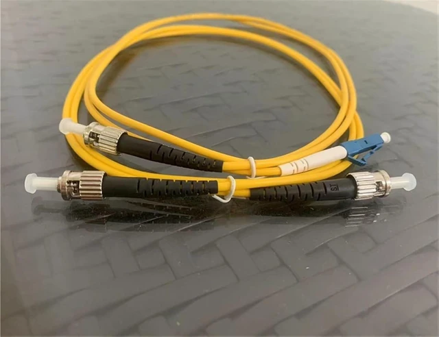 Alt view image 2 of 4 - Fiber Jumper ST-SC ST-LC ST-FC ST-ST A UPC SM 1m 2m 5m 7m 10m 30m 50m Optical Fiber Patch Cord singlemode(40m 1pc,STA-SCA)