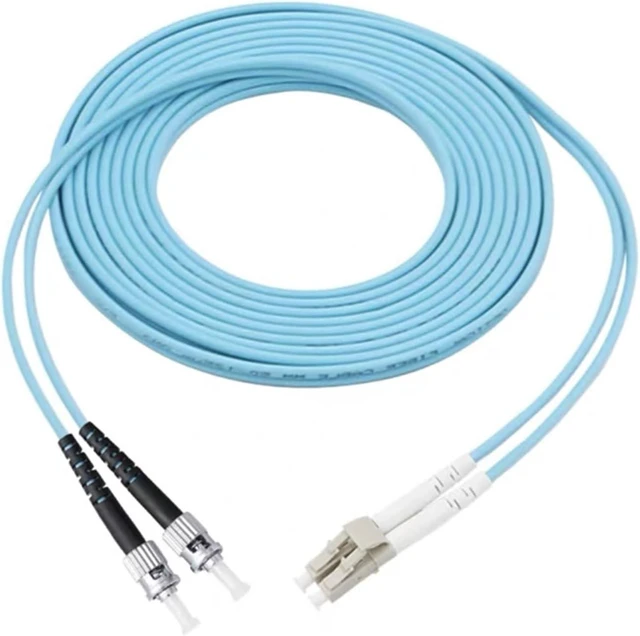 Main image of OM3 Jumper 10pcs 10 Gigabit multimode LC LC SC FC ST Optical Fiber Jumper Indoor 1-30M 20m5m Duplex Fiber Optic Cable Dual Fiber(30MM 10pcs,LC-ST)