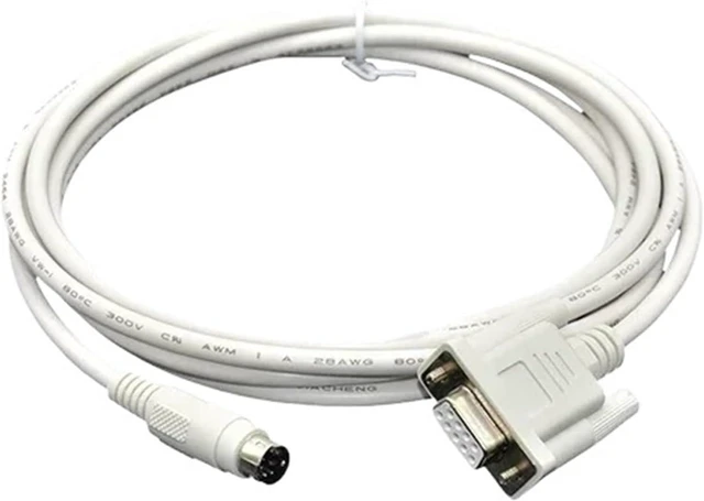 Main image of Serial Cable QC30R2 Suitable for Q Series Programming Data Cable DB9 9pin Female Round DB 8 pin(QC30R2 White,3meter)
