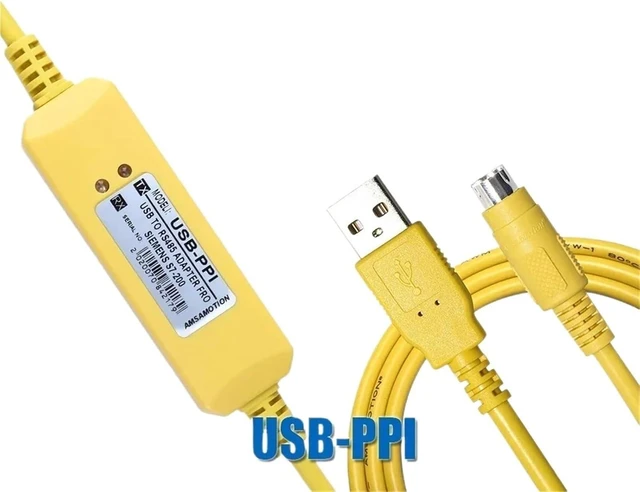 Alt view image 2 of 3 - USB-PPI Programming Cable for S7-200 6ES7901-3DB30-0XA0 USB Convert RS485 Adapter(Upgrade Version)