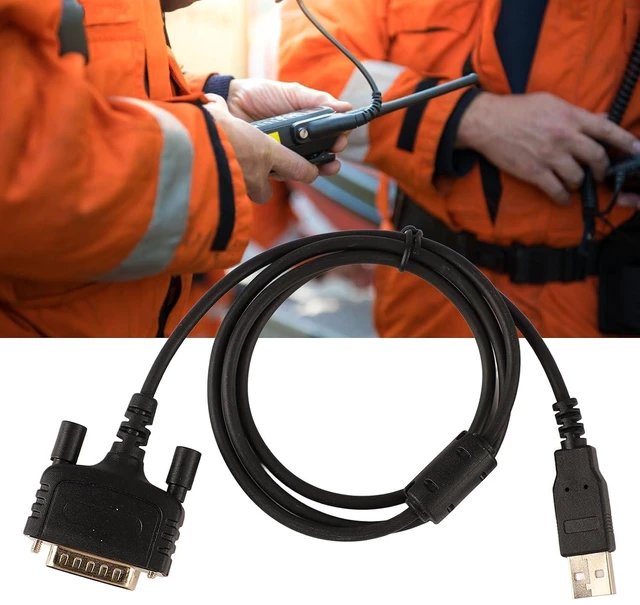 Alt view image 3 of 7 - PC40 USB Programming Cable for RD620 RD980 Radio, to Use, Durably ABS Material, Connect Radios and PC, Read and Write Programming Frequencies