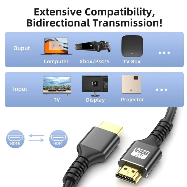 Alt view image 2 of 4 - DisplayPort to HDMI Cable, 4K, 6 Feet, 9-Pack