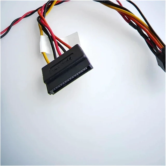 Alt view image 2 of 4 - Computer Power Supply Cable 6P to SATA SSD HDD ODD Optical Drive Cord for 9020 7070 7060 3060 3070 3080 3681 T1700 XE2 SFF