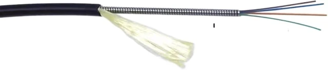 Alt view image 6 of 6 - Armored Jumper 2 cores ODC-LC SC FC 5.0mm TPU singlemode 1-50m Outdoor 30m 20m 10m SM 2C Female Male patchcord 2 fibers(30m,ODC Square-FC)