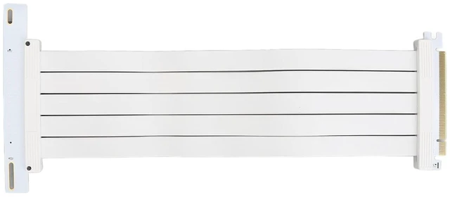 Alt view image 5 of 7 - PCIE4.0 X16 Speed Cable, 30cm/11.8in Length, Right Angle Connector, Vertical Mount for RTX4090 Z690, EMI, Foldable and Segmented for Better Performance