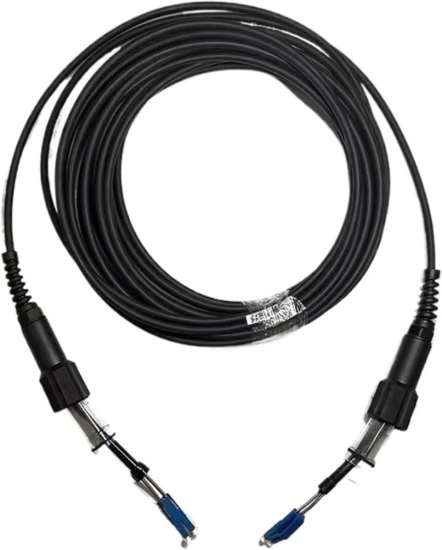 Alt view image 5 of 6 - 100m 2/4 cores Outdoor Patch Cord 7.0mm 2C 4C CPRI LC SC FC ASM DVI Waterproof FTTH Jumper Optical Fiber Armored Cable 2 core(SC/A-SC/A,4 cores SM with)