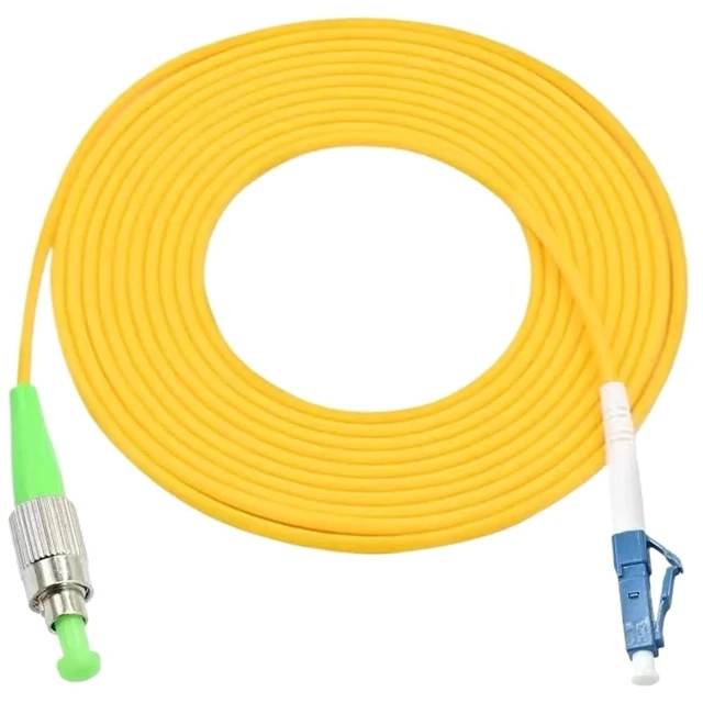 Alt view image 2 of 5 - SCA-SC Optical Fiber Jumper 1-100m patchcord Simplex Square to Round Extension Cable FTTH Optic(SCA-SCA 70m)