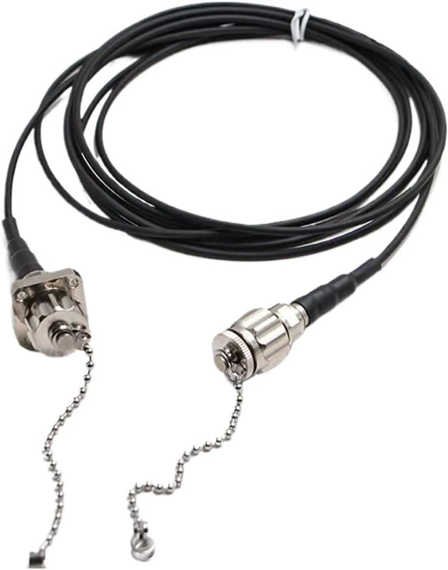 Main image of 60-120m 2 Core ODC-ODC FC 5.0mm TPU Singlemode Armored Jumper Outdoor 100m 80m 70m SM 2C Female Male Patchcord 2 Fibers(60m,ODC square-round)
