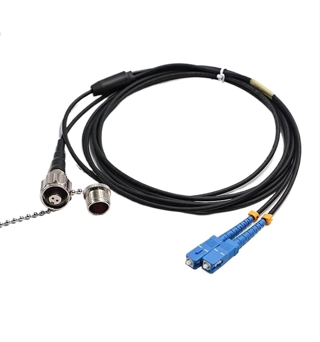Main image of Armored Jumper 2 cores ODC-LC SC FC 5.0mm TPU singlemode 1-50m Outdoor 30m 20m 10m SM 2C Female Male patchcord 2 fibers(40m,ODC Square-SC)