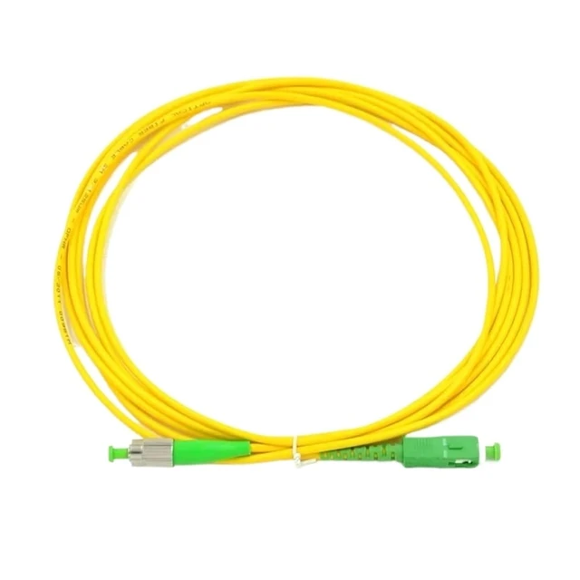 Alt view image 4 of 5 - SCA-SC Optical Fiber Jumper 1-100m patchcord Simplex Square to Round Extension Cable FTTH Optic(SCA-SCA 70m)
