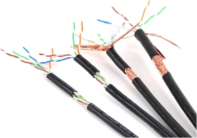 Alt view image 5 of 6 - CAT6/CAT6A Stage Ethernet Extension UTP/STP/SFTP Cable Indoor Flexible Unshielded/Shielded LAN Network Cable RJ45 Cable(CAT6-Indoor-STP,50M)