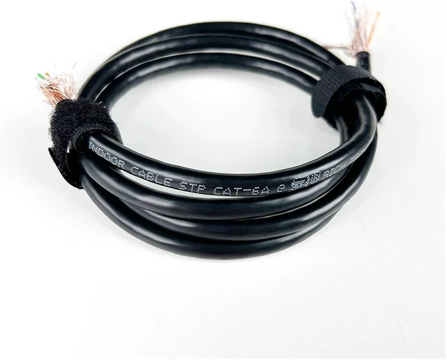 Alt view image 3 of 6 - CAT6/CAT6A Stage Ethernet Extension UTP/STP/SFTP Cable Indoor Flexible Unshielded/Shielded LAN Network Cable RJ45 Cable(CAT6-Indoor-STP,50M)