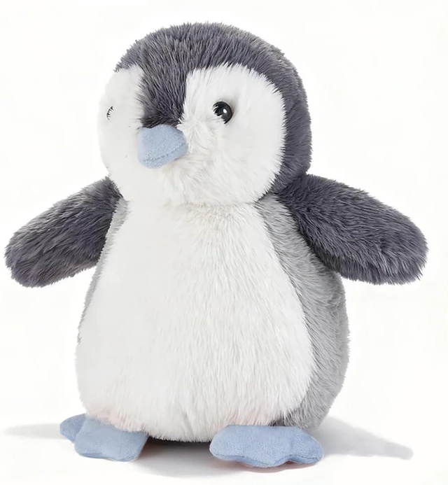 Main image of Penguin Stuffed Animal Plush Toy, Blue Mouth, 7 Inches