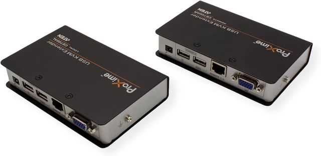 Alt view image 2 of 7 - USB Cat5 Console Extender (Up to 500ft.)