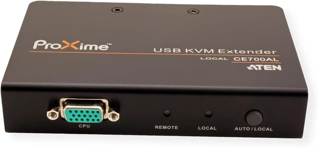 Alt view image 4 of 7 - USB Cat5 Console Extender (Up to 500ft.)