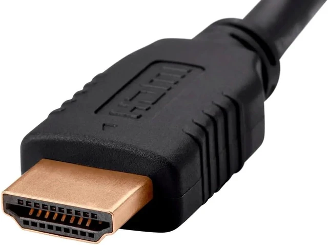 Alt view image 2 of 6 - Monoprice High Speed HDMI Cable - 25 Feet - Black