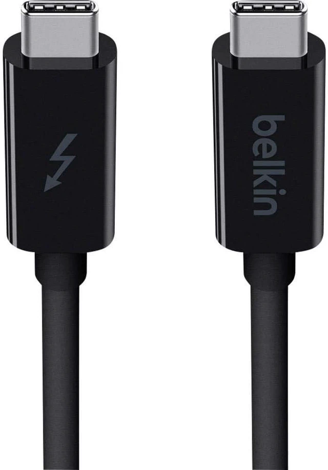 Main image of Belkin Thunderbolt 3 USB C to USB C 3.3ft/1M Long Data Transfer Power Cable with 20 Gbps Data Transfer Speed & Up to 10 Gbps for USB3.1 Devices - Supporting Thunderbolt, 4K & Ultra HD Display (Black)