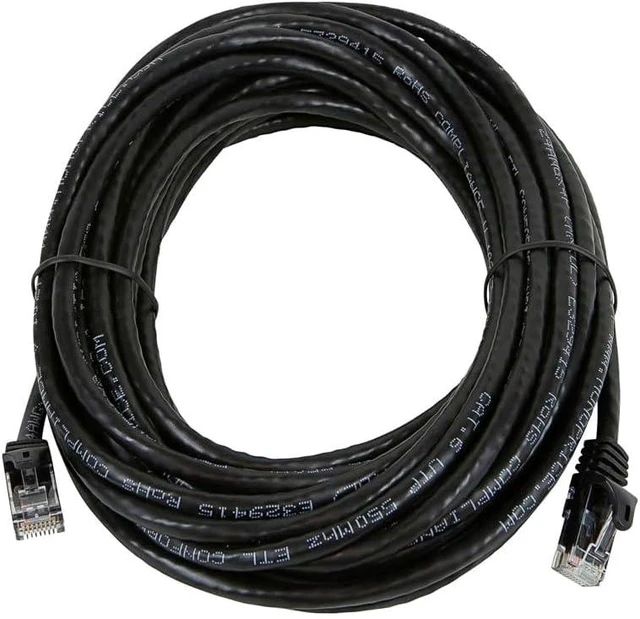 Alt view image 3 of 5 - Monoprice 111310 Flexboot Series Cat5e 24AWG UTP Ethernet Network Cable and #44, 30', Black