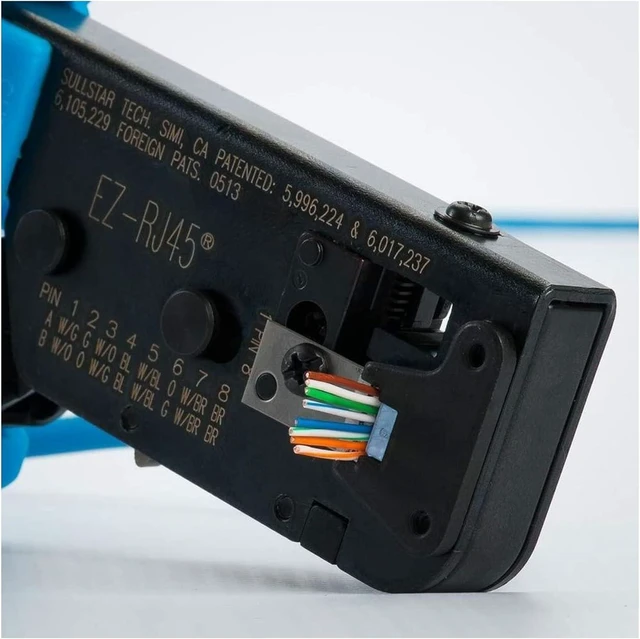 Alt view image 3 of 6 - Platinum 202016J EZ-RJ45 Cat 6 Connector and Strain Relief Combo Kit, 50-Pieces