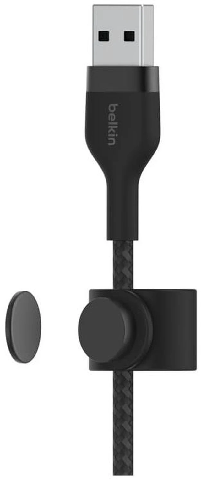 Alt view image 2 of 4 - Belkin USB A to Lightning Braided Cable 9.9ft Fast iPhone Charger Cord