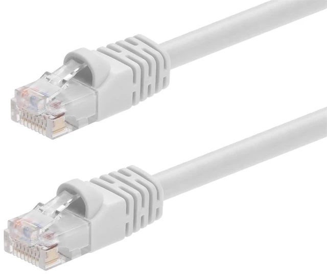 Main image of Monoprice 102313 14-Feet 24AWG Cat6 550MHz UTP Ethernet Bare Copper Network Cable, White (102313)
