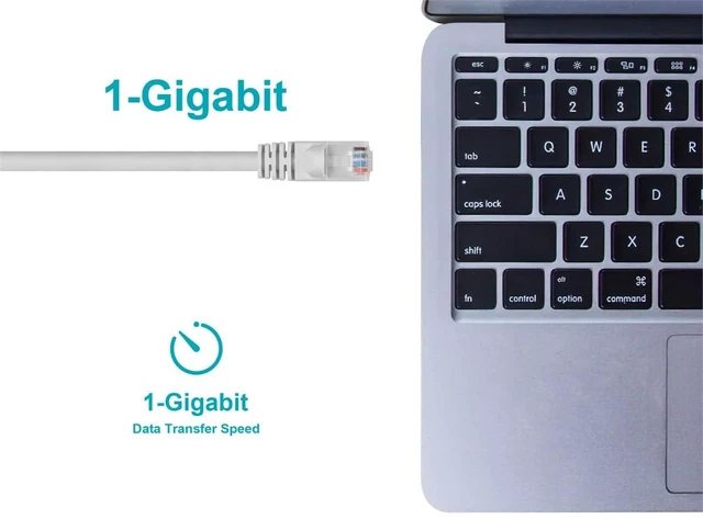 Alt view image 5 of 6 - Monoprice 102313 14-Feet 24AWG Cat6 550MHz UTP Ethernet Bare Copper Network Cable, White (102313)