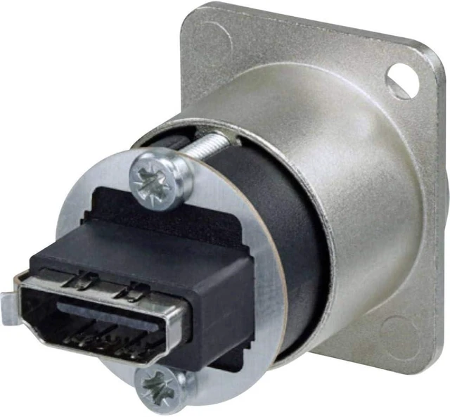 Alt view image 2 of 4 - Neutrik NAHDMI-W Connector (3 cm, 4 cm, 3 cm, Silver, UL 94 V-0, -25-85 °C)