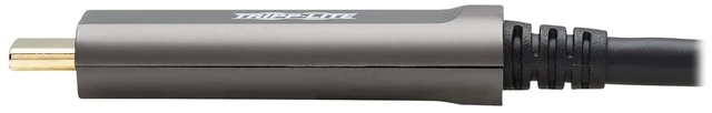 Alt view image 4 of 5 - Tripp Lite USB-C Fiber (10 Gbps) Data Cable, USB 3.2 Active Optical Cable, Male to Male, Black, Plenum-Rated for in Wall & Ceiling Installations, 33 Feet / 10 Meters, 3-Year Warranty (U420F-10M-D3)