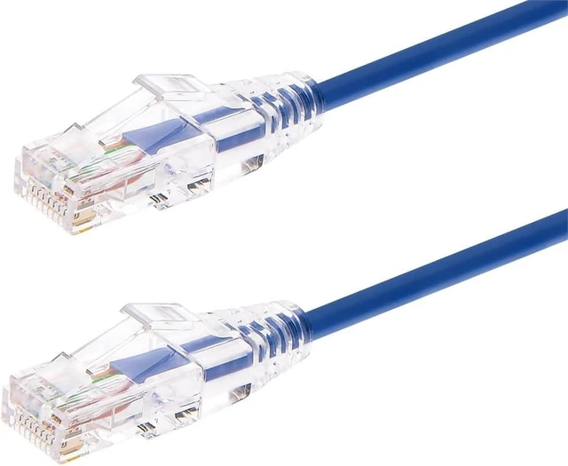 Main image of Monoprice Cat6 Ethernet Patch Cable - 25 feet - Blue