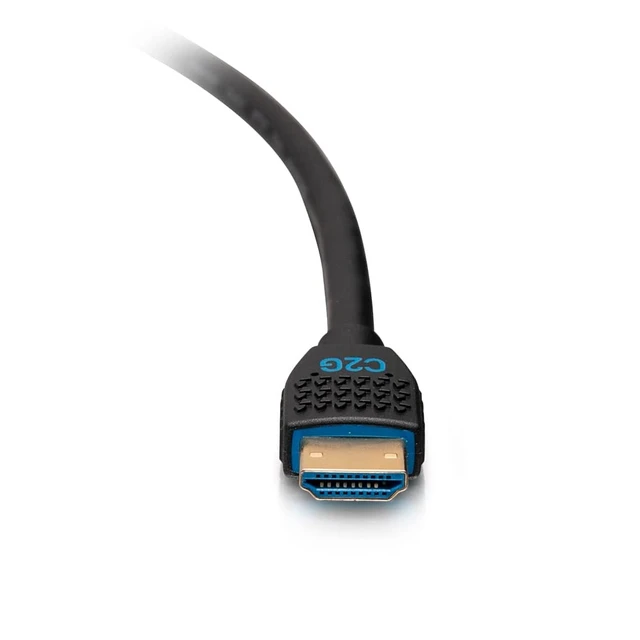 Alt view image 3 of 7 - C2G 50186 Premium 4K High Speed HDMI Cable with Ethernet, 4K 60Hz, Black (15 Feet, 4.57 Meters)