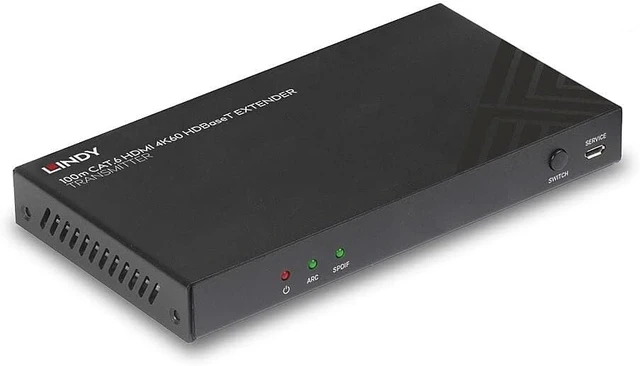 Alt view image 5 of 5 - HDBaseT CAT.6 HDMI Transmitter 4K60, Audio, IR & RS-232, 100 m